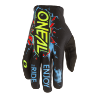 GUANTES ONEAL NEGRO Y AZUL INFANTIL